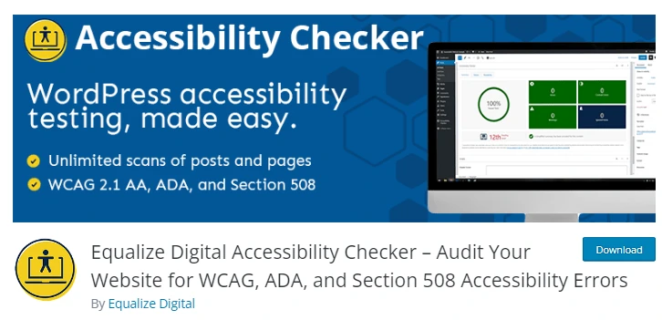 Equalize Digital Accessibility Checker