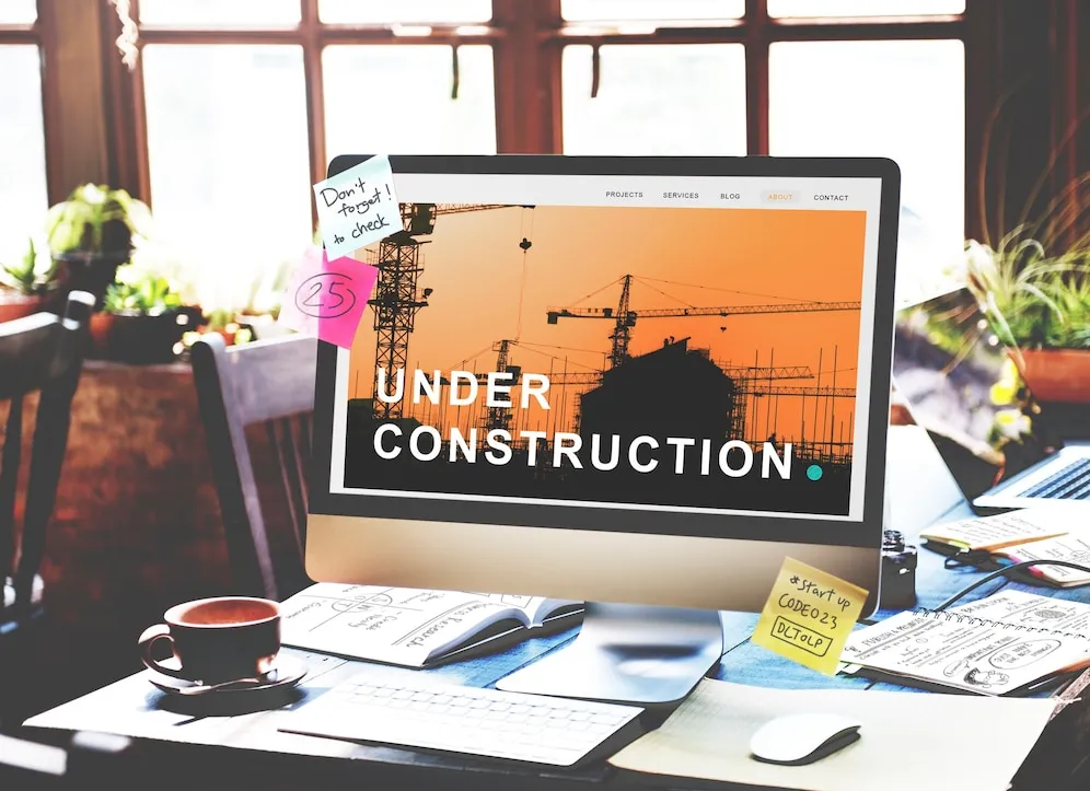 Importance of a well designed construction website