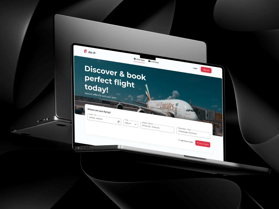 airline web design in nigeria